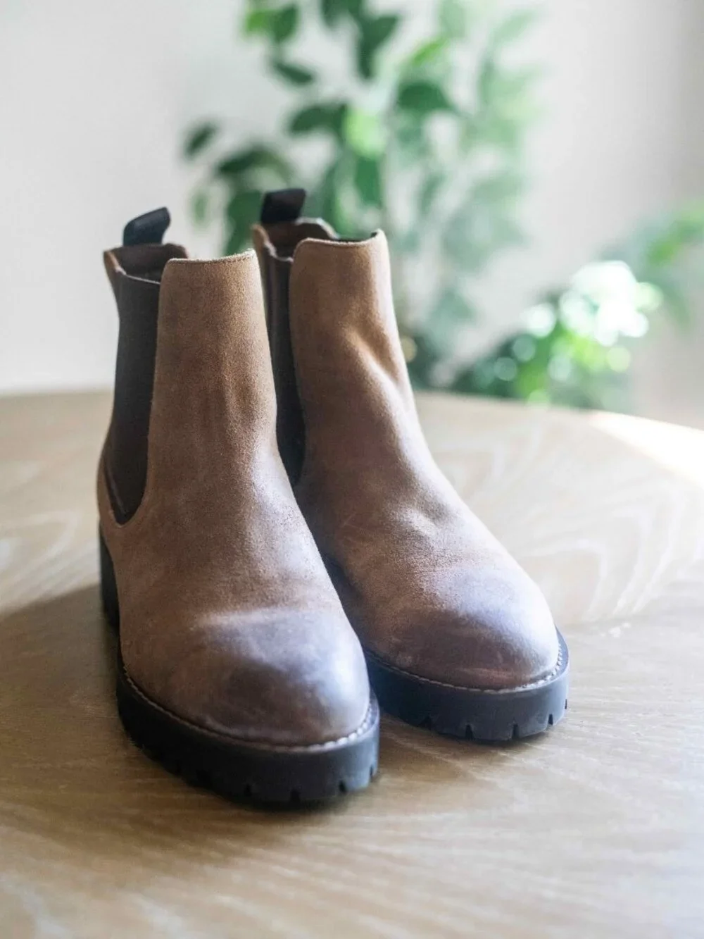 Thursday Boot Company Chelsea Legend boots in Safari Suede Tan